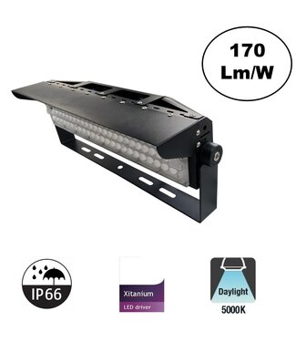 LED Terreinverlichting 250w, 42500 Lumen (170lm/w), 5000K Puur Wit, IP66, PH Xitanium LED Driver, 5 Jaar Garantie