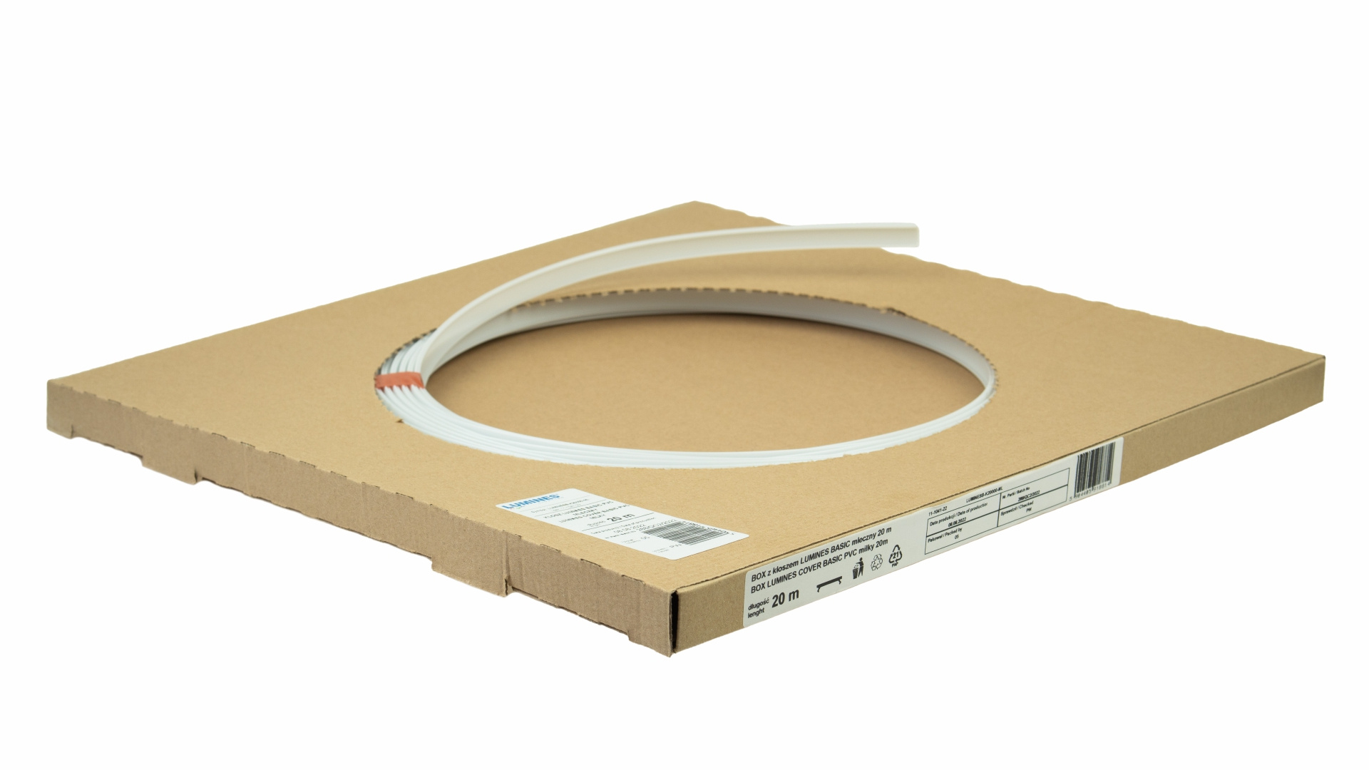 Afdekkap t.b.v. Norman / RETO LED Strip Profiel | Rol tot 20 Meter, foto 3 van 6