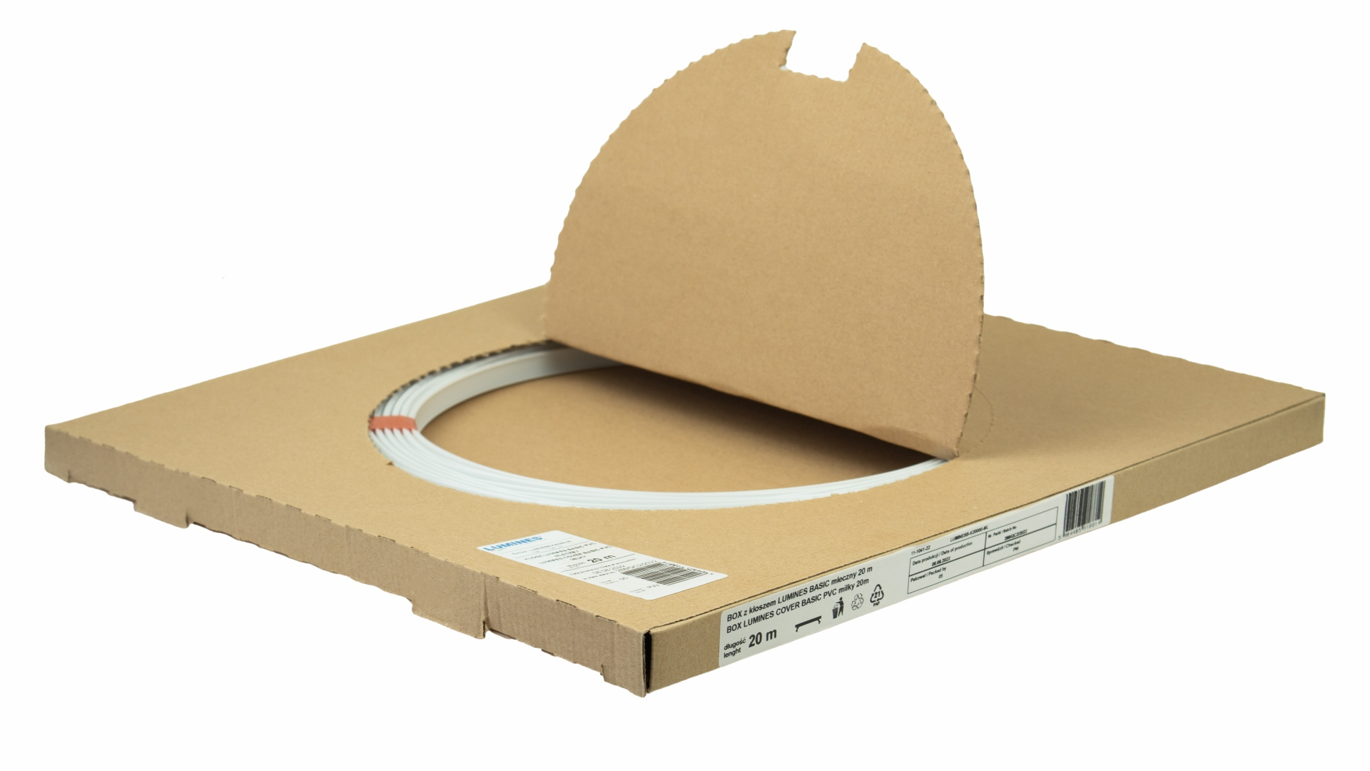 Afdekkap t.b.v. Norman / RETO LED Strip Profiel | Rol tot 20 Meter, foto 4 van 6