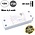 POS Premium Led Strip voeding 12V/8W/0,67A, Max: 6,5w, Afm:101x39.5x19,5mm, 3 Jaar Garantie