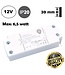 POS Premium Led Strip voeding 12V/8W/0,67A, Max: 6,5w, Afm:101x39.5x19,5mm, 3 Jaar Garantie
