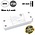 POS Premium Led Strip voeding 24V/8W/0,33A, Max: 6w, Afm:101x40x20mm, 3 Jaar Garantie