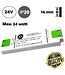 POS Premium Led Strip voeding 24V/30W/1,25A, Max: 24w, Afm:154x50x14mm, 3 Jaar Garantie