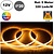 Led Strip ROL 5 Meter COB, 10w/m, 320 led/m, 880Lm/m, 2200K Flame, CRI90, 12v, IP33, 8mm, 2 Jaar garantie