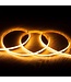 Led Strip ROL 5 Meter COB, 10w/m, 320 led/m, 880Lm/m, 2200K Flame, CRI90, 12v, IP33, 8mm, 2 Jaar garantie