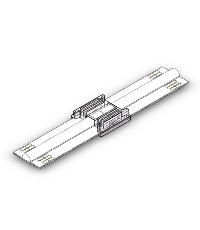 Led Strip Connector RGBCCT Led Strips 12MM (Zonder solderen) | Geschikt voor IP20 COB LED Strips