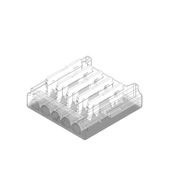 Led Strip Connector RGB+WW/NW/CW Led Strips 12MM  (Zonder solderen) | Geschikt voor IP20 COB LED Strips