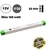 POS LongSlim Premium Led Strip voeding 12V/200W/11A, Max: 160w, Afm:356x32x22 mm, 3 Jaar Garantie