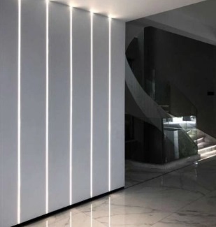 Stuc Aluminium Led Strip Profiel PLA tot 20mm LED Strips | ALU | 24x14mm | Per 2 Meter, foto 5 van 6