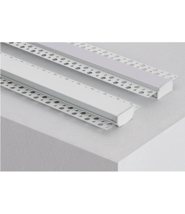 Stuc Aluminium Led Strip Profiel PLA tot 20mm LED Strips | ALU | 24x14mm | Per 2 Meter
