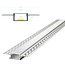Stuc Aluminium Led Strip Profiel tot 20mm LED Strips | ALU | 24x14mm | Doorlopende Diffuser| Per 2 Meter