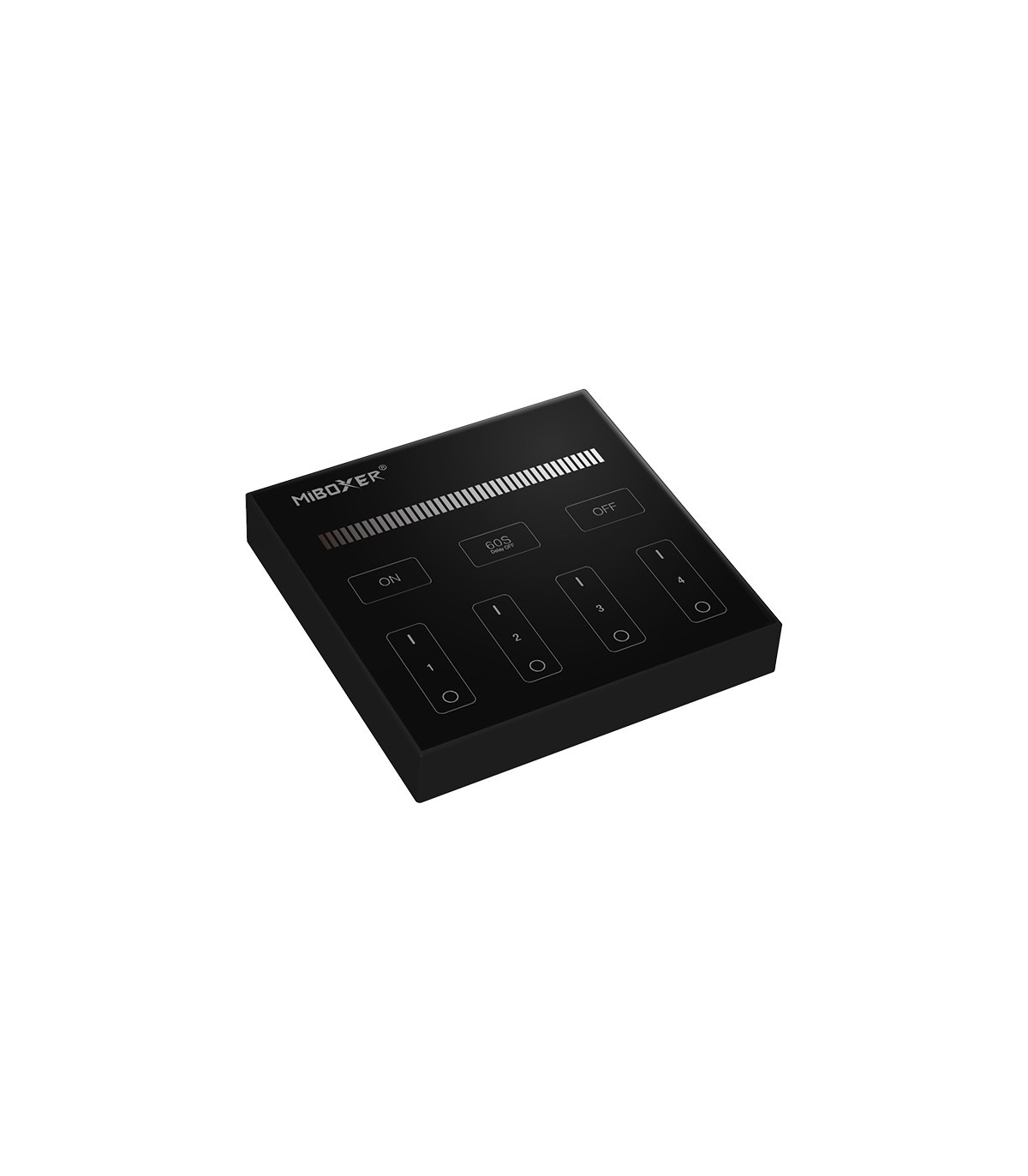 MiBoxer Wandbediening ZWART Single Color (Batterij Versie) - 2.4Ghz - B1B, foto 6 van 6