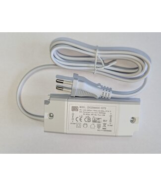 LED Driver Max 25 watt | 500 ma | 20-45Vdc | Incl. Eurostekker