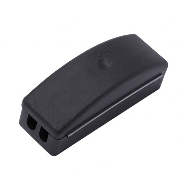 Mini Kabeldoos / Mini Lasdoos IP20 - Incl. 2 Aderige Connector 16A - Met Trekontlasting, foto 2 van 4