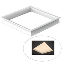Dakraam-look Inbouwframe voor 60x60cm Led Panelen