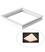 Dakraam-look Inbouwframe voor 60x60cm Led Panelen