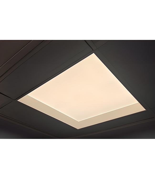 Dakraam-look Inbouwframe voor 60x60cm Led Panelen