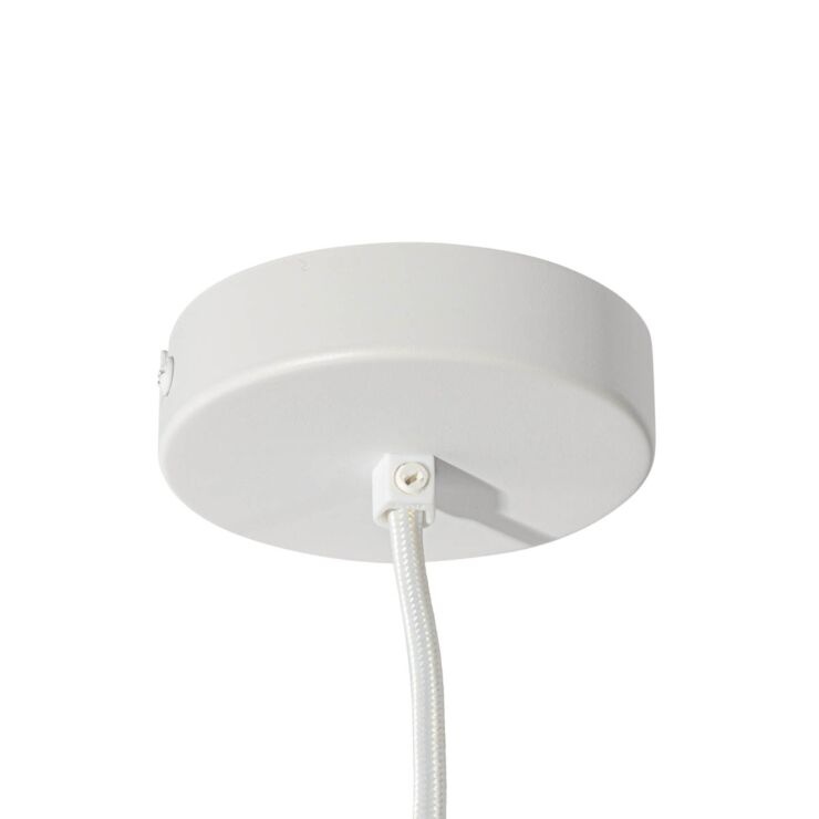 1 Fase Rail 2 wire Middenaansluiting - Incl. Afdekplaat Rond Wit, foto 4 van 6