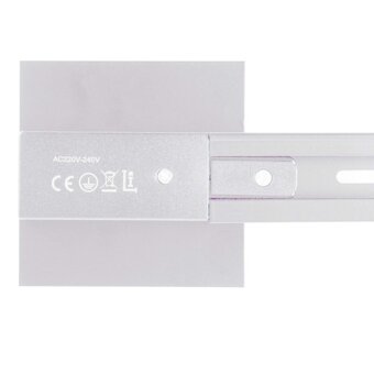 Vierkant Afdekplaat Wit - 10x10cm