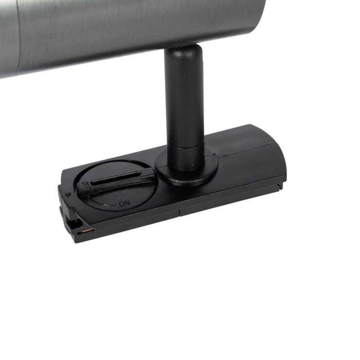 1 Fase Rail armatuur Jen met GU10 Fitting , GunMetal Behuizing, foto 5 van 6