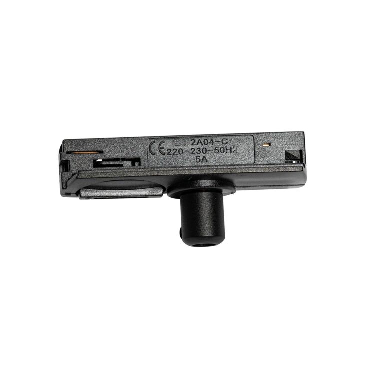 1 Fase Rail Adapter Luxe Zwart - Voor Pendel Armaturen - Maximaal 5 Kilo Belasting, foto 4 van 5