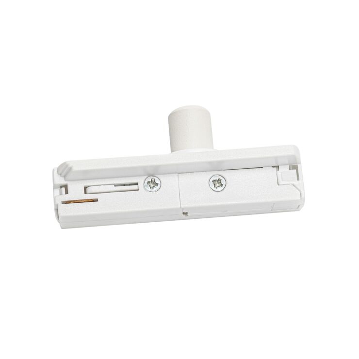 1 Fase Rail Adapter Luxe Wit - Voor Pendel Armaturen - Maximaal 5 Kilo Belasting, foto 3 van 4