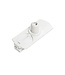 1 Fase Rail Adapter Luxe Wit - Voor Pendel Armaturen - Maximaal 5 Kilo Belasting