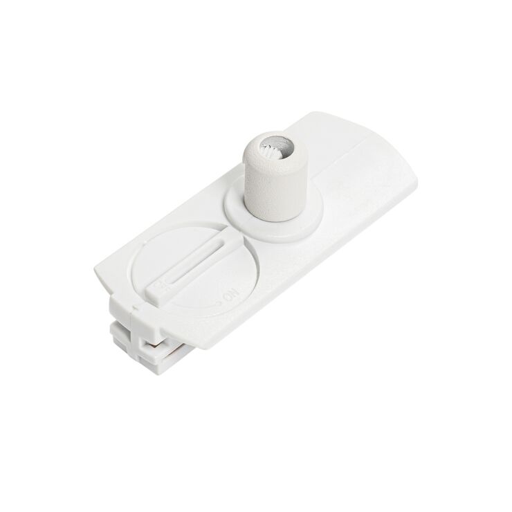 1 Fase Rail Adapter Luxe Wit - Voor Pendel Armaturen - Maximaal 5 Kilo Belasting, foto 4 van 4