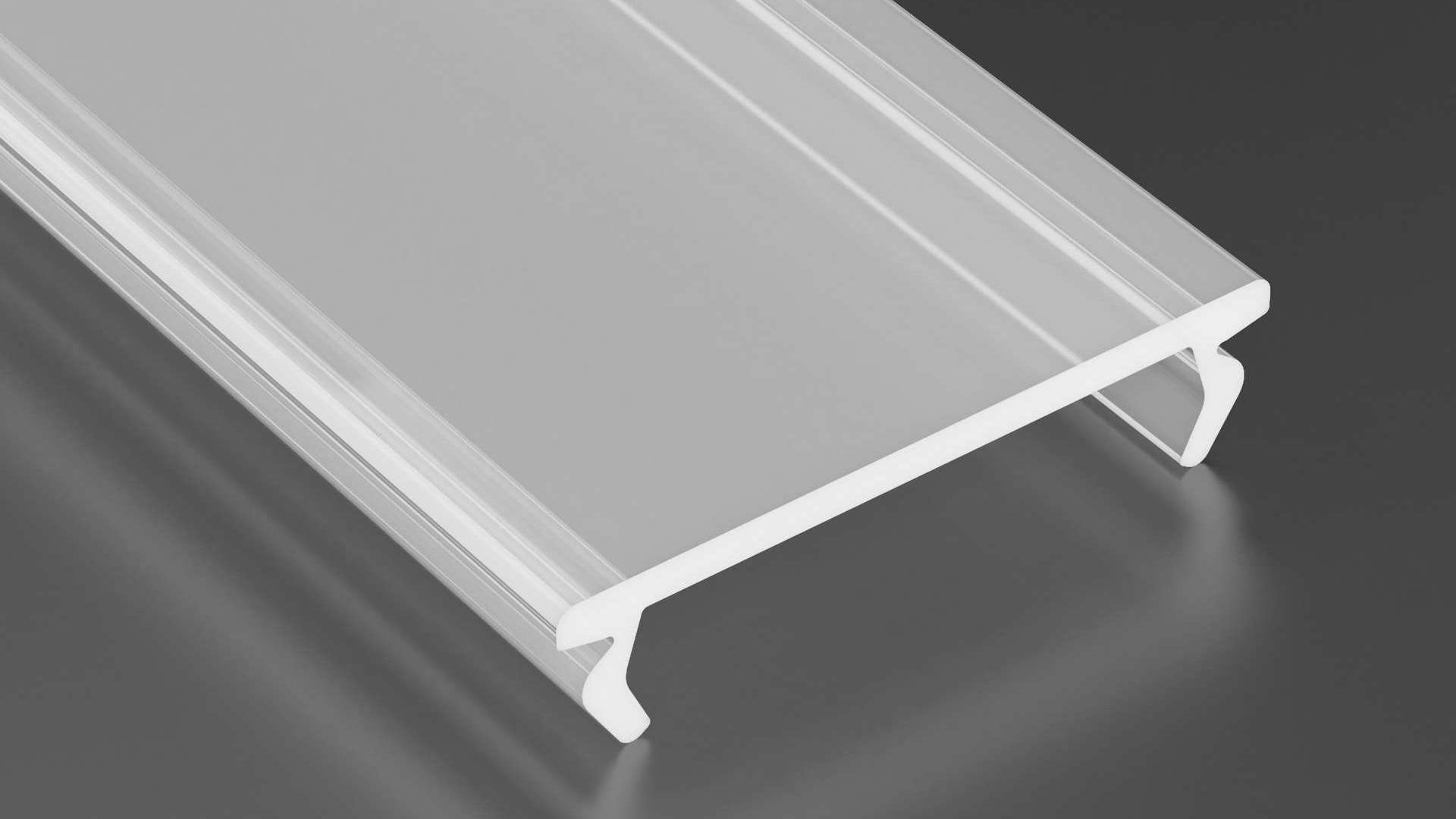 Afdekkap t.b.v. DUAL LED Strip Profiel | Tot 2 Meter Leverbaar, foto 2 van 5