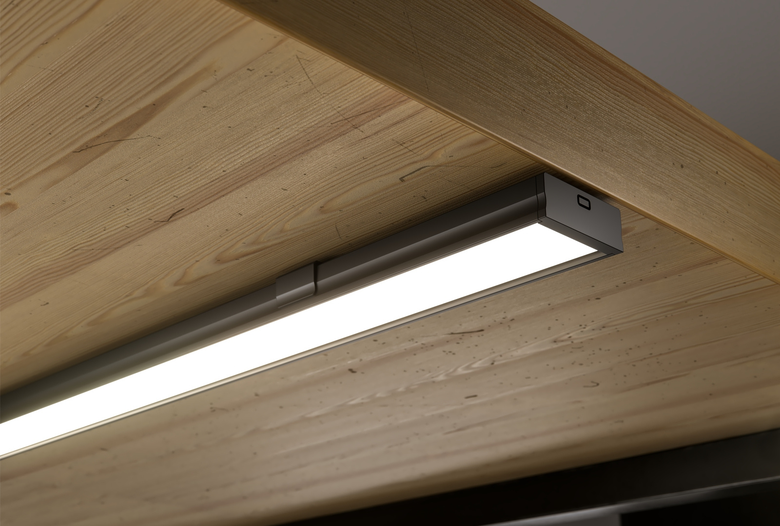 Aluminium Led Strip Profiel DUAL | WIT | Tot 20mm Led Strip | 27,4x10,5mm | Tot 2 Meter leverbaar, foto 4 van 6