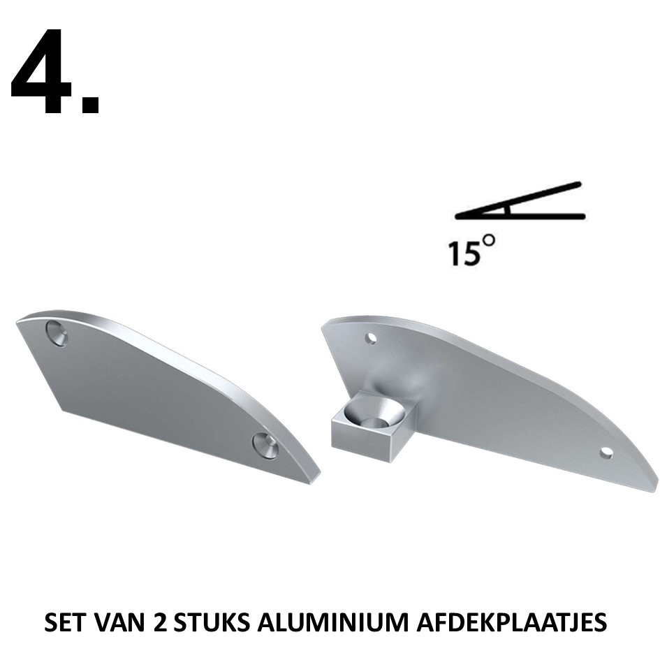 Accessoires t.b.v. Led Strip Profiel RETO, foto 5 van 6