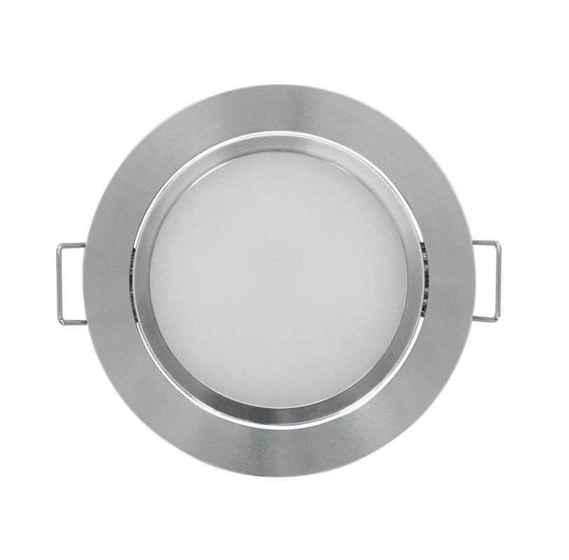 Meubel/Kast Inbouw LED Spot 3w, 250 Lumen, 12Vdc, Dimbaar, Gatmaat 67mm, Hoogte 17mm, 2 Jaar Garantie, foto 5 van 6