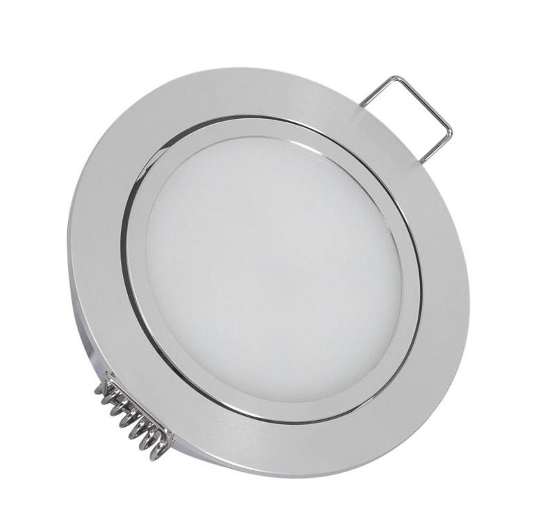 Meubel/Kast Inbouw LED Spot 3w, 250 Lumen, 12Vdc, Dimbaar, Gatmaat 67mm, Hoogte 17mm, 2 Jaar Garantie, foto 6 van 6