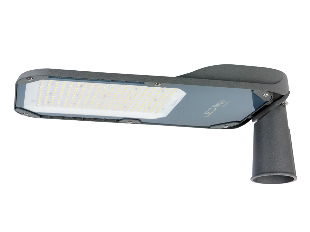 Prime Led Straatverlichting 150w, 21000 Lm (140lm/w), 4000K Neutraal Wit, IP66, IK08, 3 Jaar Garantie, foto 3 van 5