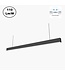 Led Linear Lamp 150cm, 48w, 5280 Lumen (110lm/w), Zwartkleurige behuizing, Koppelbaar, 3 Jaar Garantie