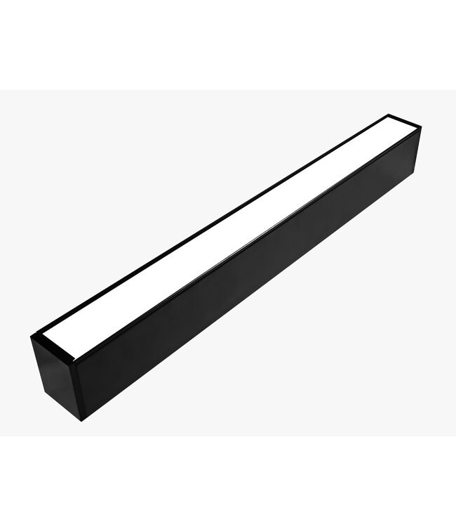 Led Linear Lamp 120cm, 36w, 3960 Lumen (110lm/w), Zwartkleurige behuizing, Koppelbaar, 3 Jaar Garantie