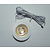 LED Meubelspot / Inbouw spot 3W, 2700K Warm Wit, 240 Lumen, 12VDC, IP44, Gatmaat 55mm, Witkleurig, 2 Jaar Garantie
