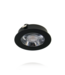 LED Meubelspot / Inbouw spot 3W, 2700K Warm Wit, 240 Lumen, 12VDC, IP44, Gatmaat 55mm, Zwartkleurig, 2 Jaar Garantie