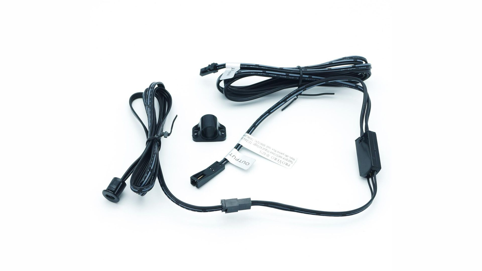 Kastdeur Sensor Zwart Enkel voor LED strip en LED spots, 12vDc - 60W / 24vDc - 100W, foto 2 van 3
