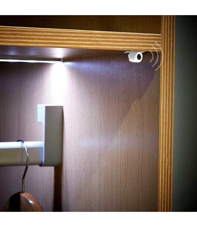 Kastdeur Sensor Zwart DUO voor LED strip en LED spots, 12vDc - 60W / 24vDc - 100W