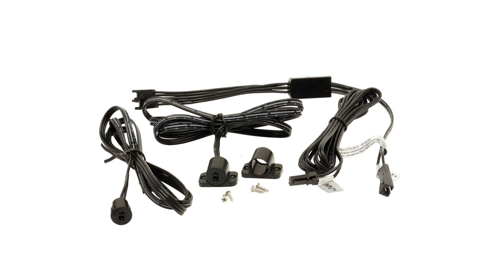 Kastdeur Sensor Zwart DUO voor LED strip en LED spots, 12vDc - 60W / 24vDc - 100W, foto 3 van 3
