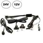 Kastdeur Sensor Zwart DUO voor LED strip en LED spots, 12vDc - 60W / 24vDc - 100W