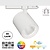 PRIME 3 Fase LED Rail Spot met Wattage switch: 6-20W,  CCT-Switch, 620 tot 1950 lumen, CRI>90, Witte Behuizing , 5 Jaar Garantie