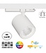 PRIME 3 Fase LED Rail Spot met Wattage switch: 12-42W,  CCT-Switch, 1290 tot 4090 lumen, CRI>90, Witte Behuizing , 5 Jaar Garantie