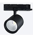 Reserveer: PRIME 3 Fase LED Rail Spot met Wattage switch: 12-42W,  CCT-Switch, 1290 tot 4090 lumen, CRI>90, Zwarte Behuizing , 5 Jaar Garantie