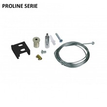 Proline Serie - 3 Fase Rail Ophangset met Plafondbeslag - Zwart - 70cm - Set van 2 Stuks