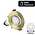 Led Spot Armatuur Antiek Brons / Messing , IP65 waterbestendig, Gatmaat 70mm, Incl. GU10 Fitting
