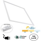 Frame LED Paneel 60x60cm, 32w, 3200 Lumen (100lm/w), Color Switch (3000/4000/6000K), Flikkervrije Philips LED Driver, Stekkerklaar, 3 / 5 Jaar Garantie