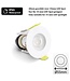 Mini Led Spot Armatuur wit, IP65 waterbestendig, Gatmaat 43mm, incl. GU10 Fitting