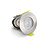 Mini Led Spot Armatuur Staal, IP65 waterbestendig, Gatmaat 43mm, incl. GU10 Fitting